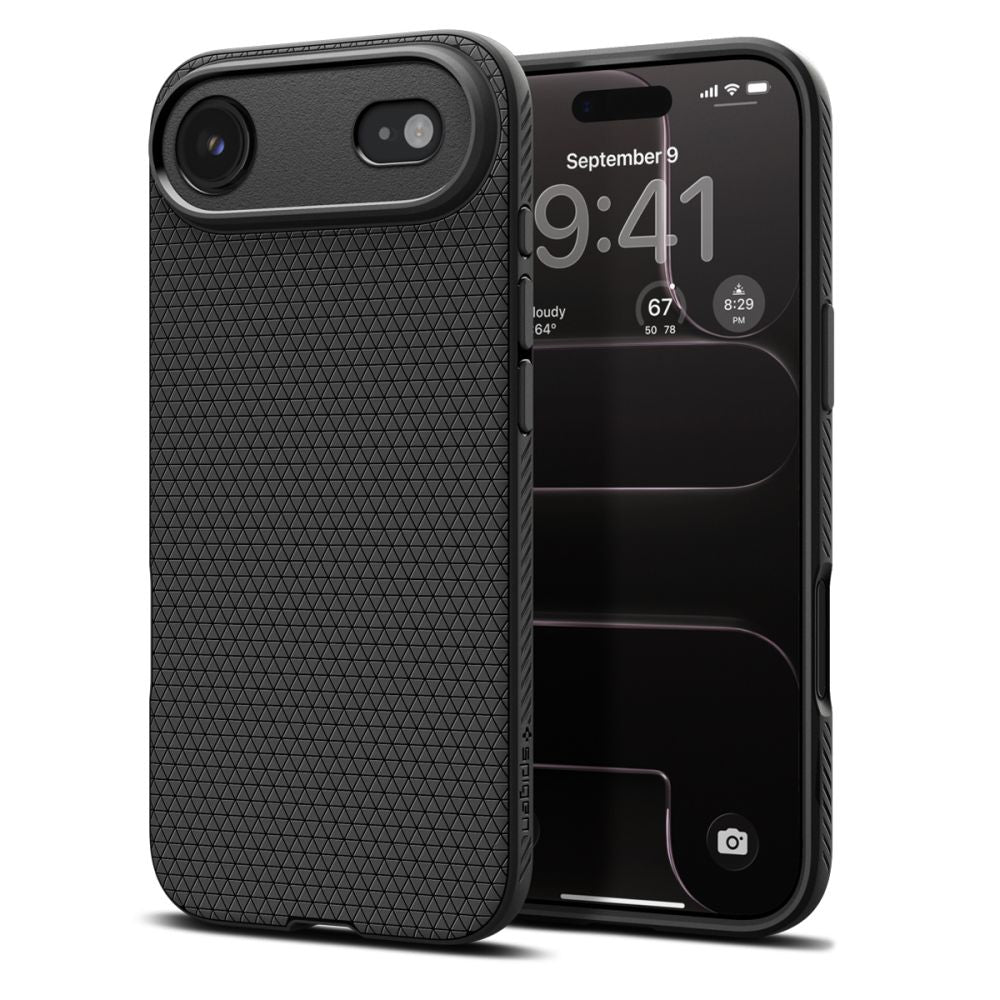 Spigen Liquid Air für iPhone Air – Mattschwarz
