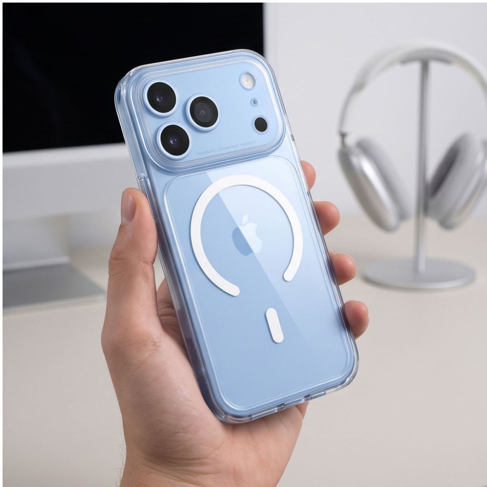 Tech-Protect Magpeak Magsafe Cc iPhone 17 Pro Max / 18 Pro Max Clear - phone case - alternate view 9 | Mobilrise