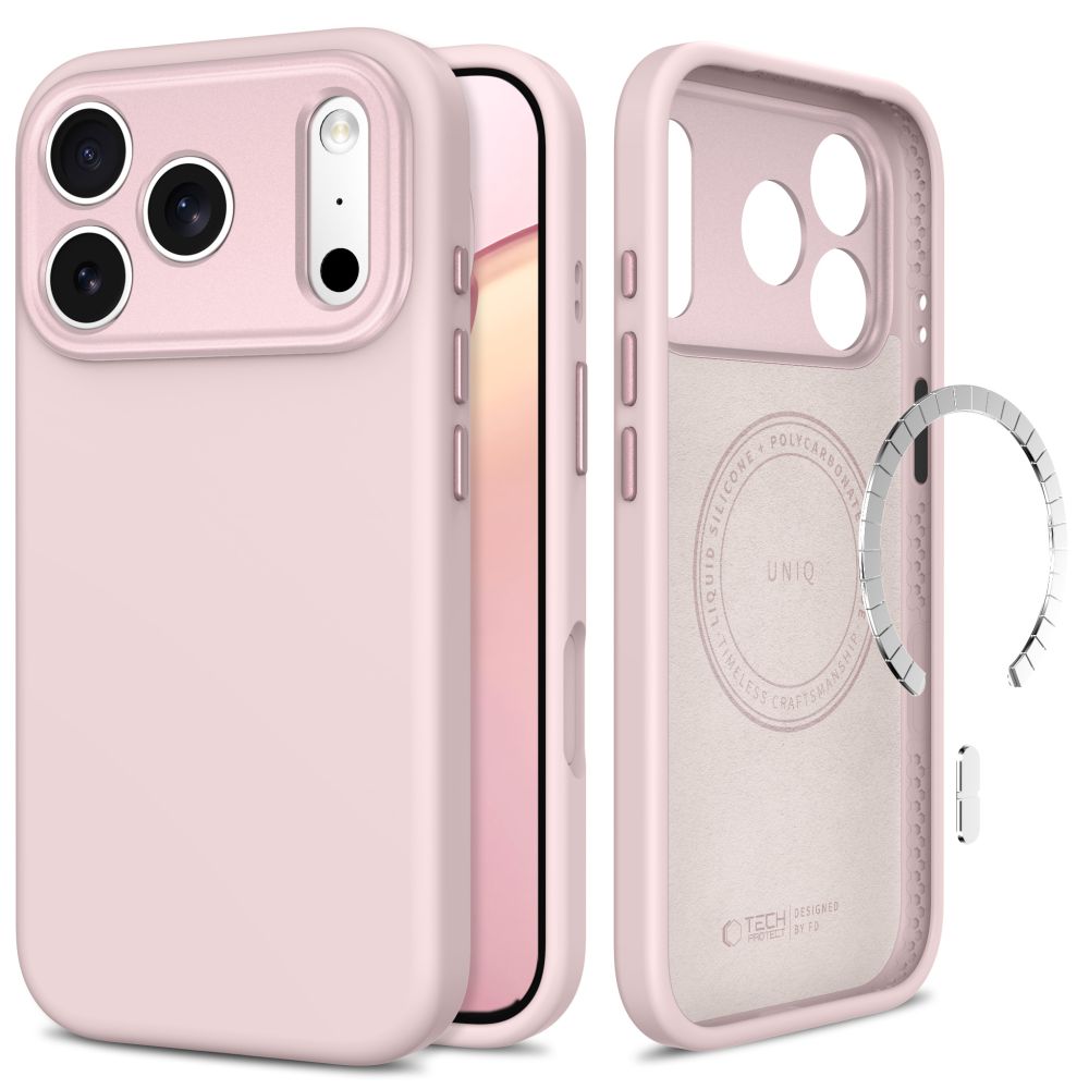 Tech-Protect Uniq Magsafe Cc iPhone 17 Pro Max / 18 Pro Max Soft Pink - phone case | Mobilrise