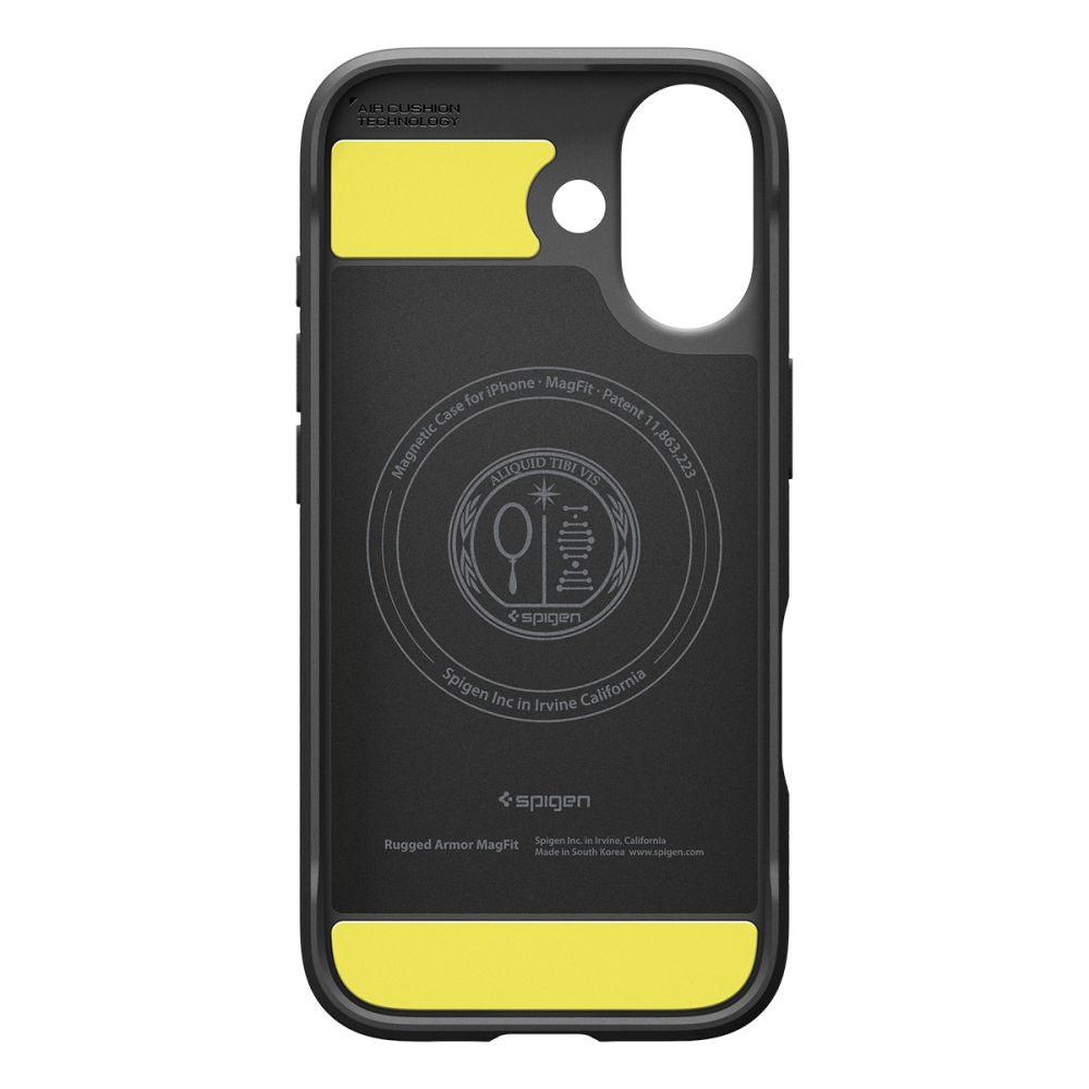 Spigen Rugged Armor Mag Magsafe iPhone 17 Matte Black - phone case - alternate view 3 | Mobilrise