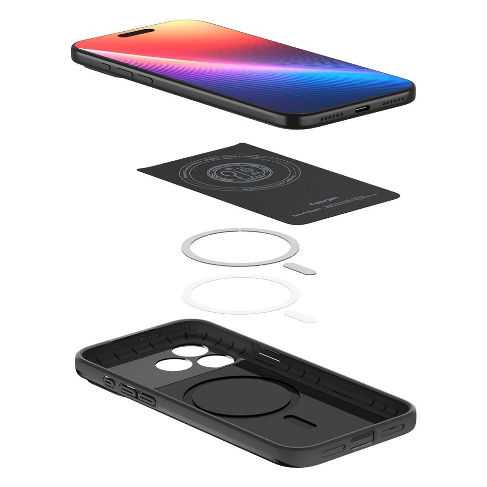 Spigen Thin Fit Mag Magsafe iPhone 17 Pro Max / 18 Pro Max Black - phone case - alternate view 7 | Mobilrise
