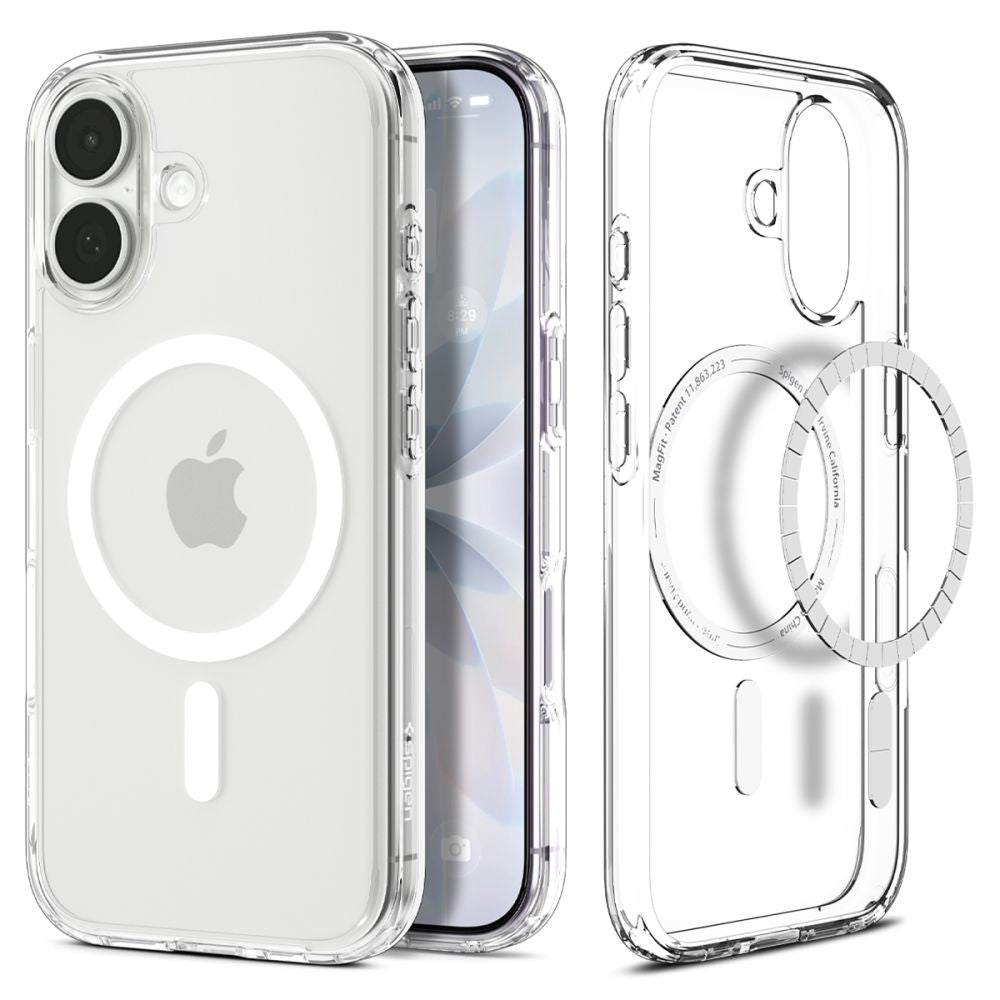 Spigen Ultra Hybrid Mag Magsafe Iphone 17 Clear/White