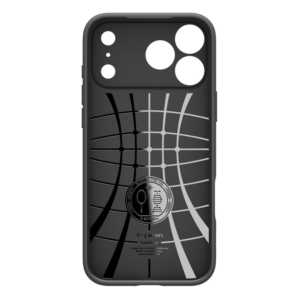 Spigen Liquid Air iPhone 17 Pro Max / 18 Pro Max Matte Black - phone case - alternate view 3 | Mobilrise