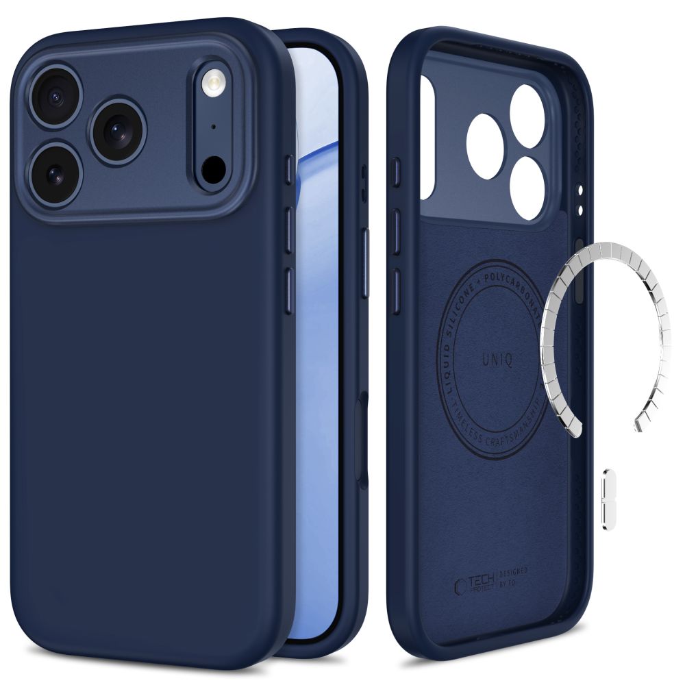 Tech-Protect Uniq Magsafe Cc iPhone 17 Pro / 18 Pro Deep Blue - phone case | Mobilrise