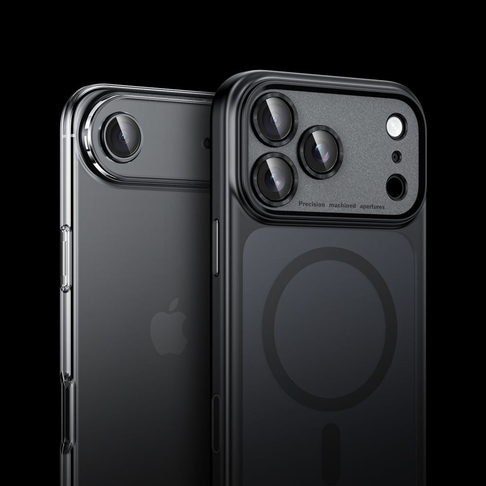 Tech-Protect Camring Fit+ iPhone 16 / 16 Plus / 17 Black - camera lens protector - alternate view 7 | Mobilrise