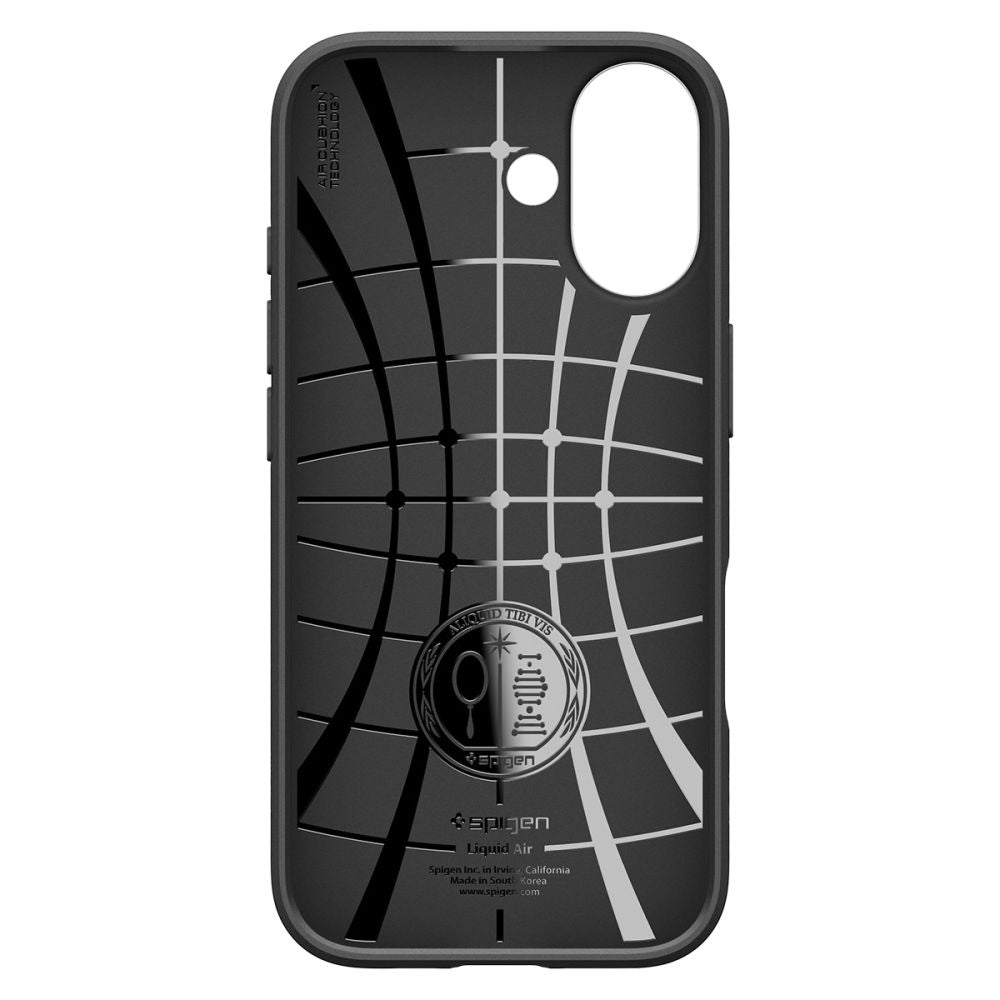 Spigen Liquid Air iPhone 17 Matte Black - phone case - alternate view 3 | Mobilrise