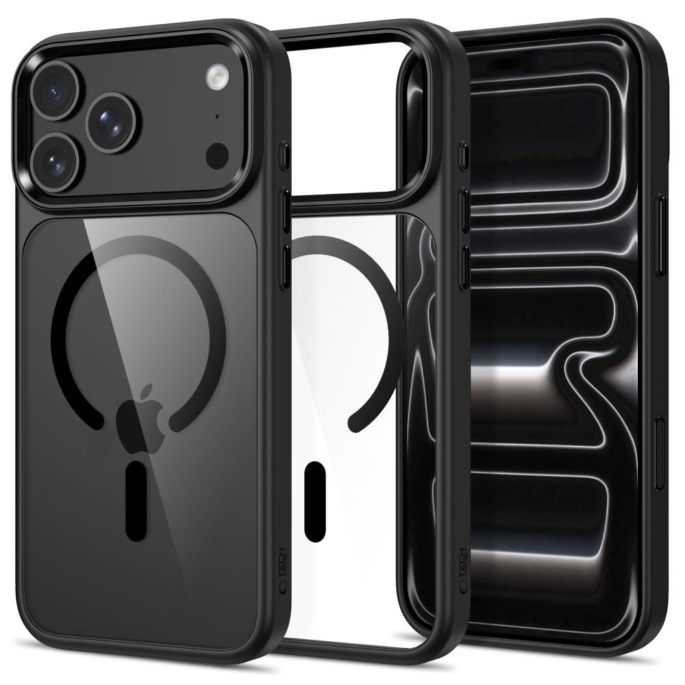 Tech-Protect Magmat Magsafe Cc iPhone 17 Pro Max / 18 Pro Max Black/Clear - phone case | Mobilrise