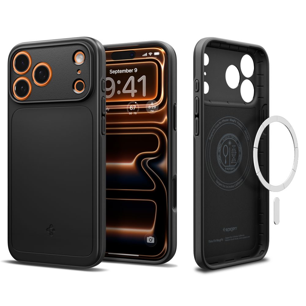 Spigen Thin Fit Mag Magsafe iPhone 17 Pro Max Noir
