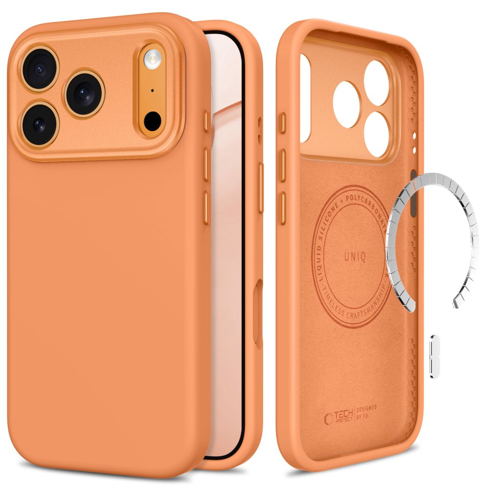 Tech-Protect Uniq Magsafe Cc iPhone 17 Pro / 18 Pro Cosmic Orange - phone case | Mobilrise