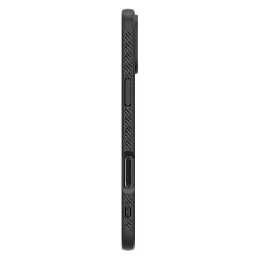 Spigen Liquid Air iPhone 16 Matte Black - phone case - alternate view 5 | Mobilrise