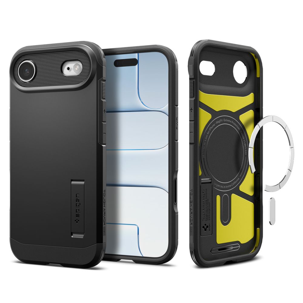 Spigen Tough Armor 'T' Mag MagSafe für iPhone Air – Schwarz
