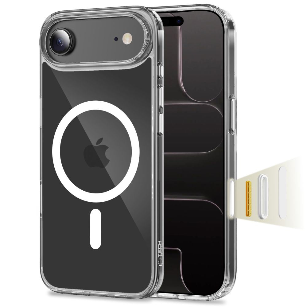 Tech-Protect Flexair Hybrid CC MagSafe für iPhone Air – Clear