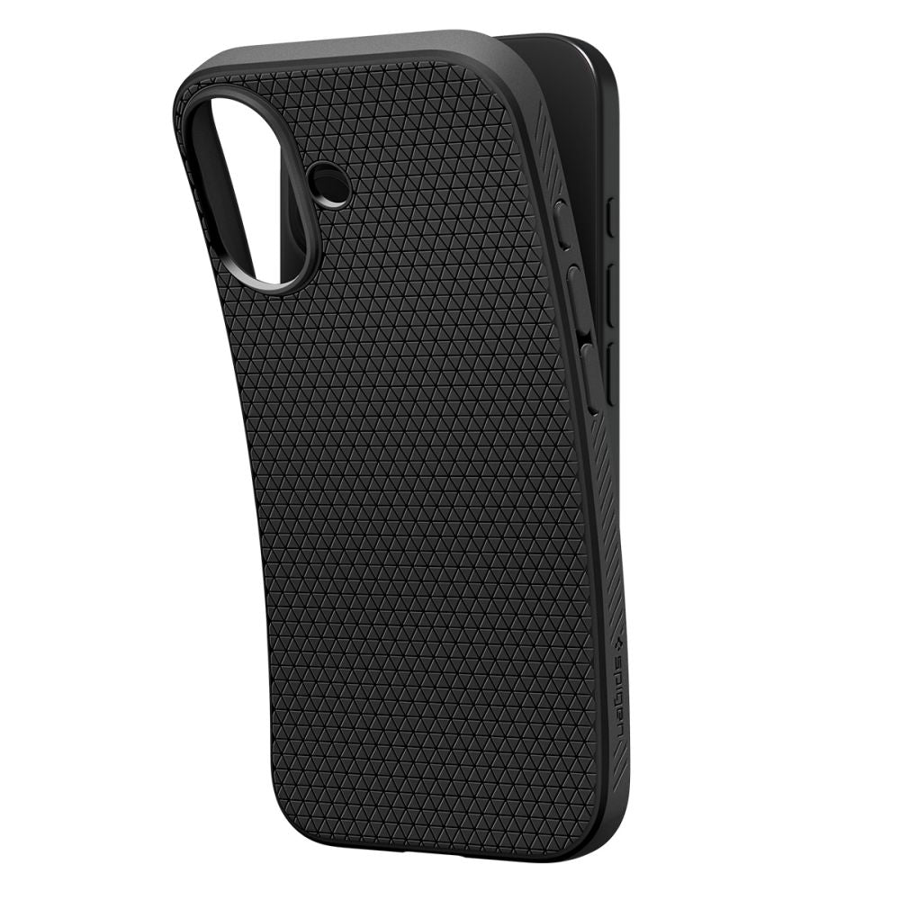 Spigen Liquid Air iPhone 17 Matte Black - phone case - alternate view 5 | Mobilrise