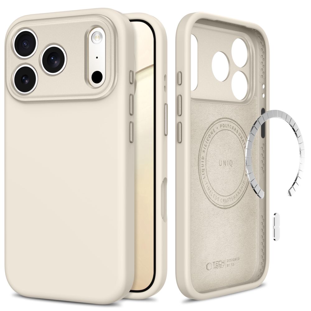 Tech-Protect Uniq Magsafe Cc iPhone 17 Pro / 18 Pro Titanium - phone case | Mobilrise