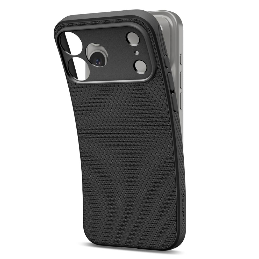 Spigen Liquid Air iPhone 17 Pro Max / 18 Pro Max Matte Black - phone case - alternate view 6 | Mobilrise