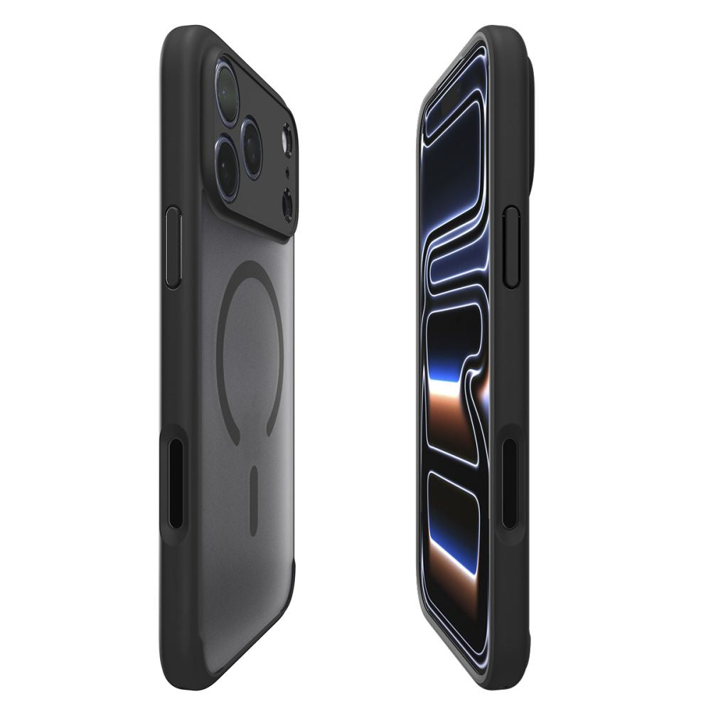 Spigen Ultra Hybrid Mag Magsafe iPhone 17 Pro Max / 18 Pro Max Frost Black - phone case - alternate view 6 | Mobilrise
