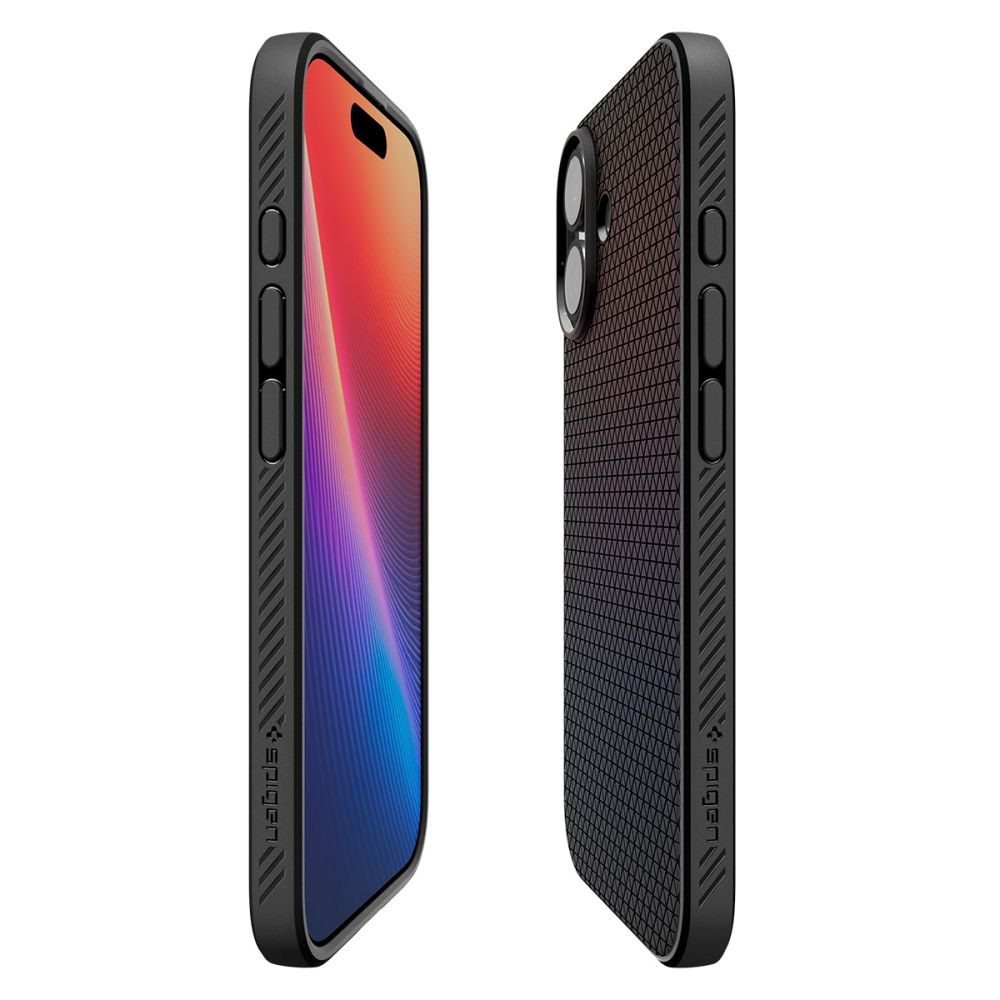 Spigen Liquid Air iPhone 17 Matte Black - phone case - alternate view 6 | Mobilrise