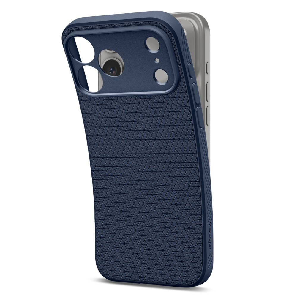 Spigen Liquid Air iPhone 17 Pro Max / 18 Pro Max Navy Blue - phone case - alternate view 6 | Mobilrise