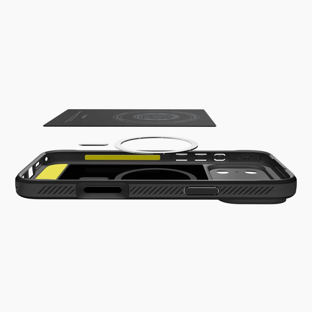 Spigen Rugged Armor Mag Magsafe iPhone 17 Pro / 18 Pro Matte Black - phone case - alternate view 7 | Mobilrise