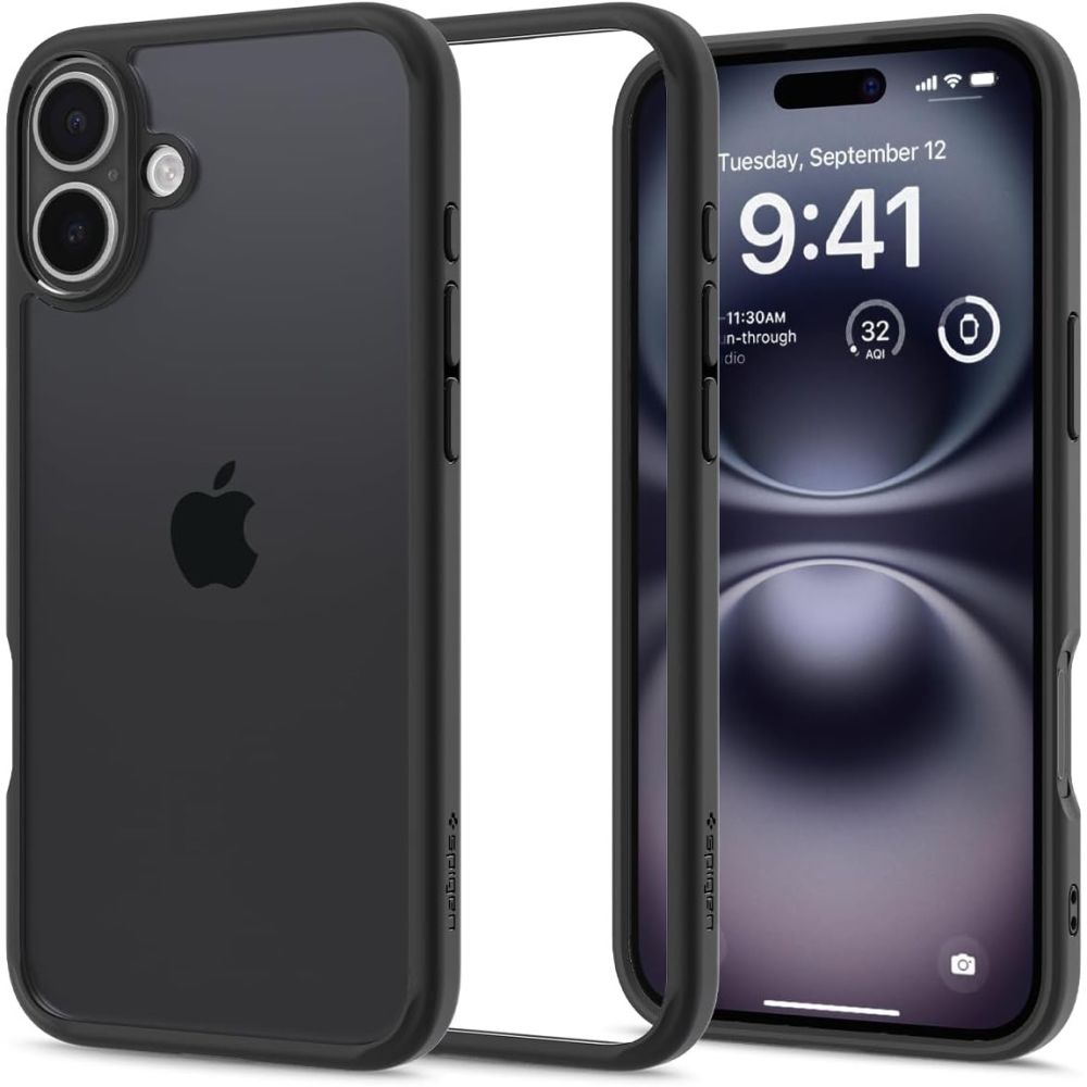 Spigen Ultra Hybrid Iphone 16 Matte Black