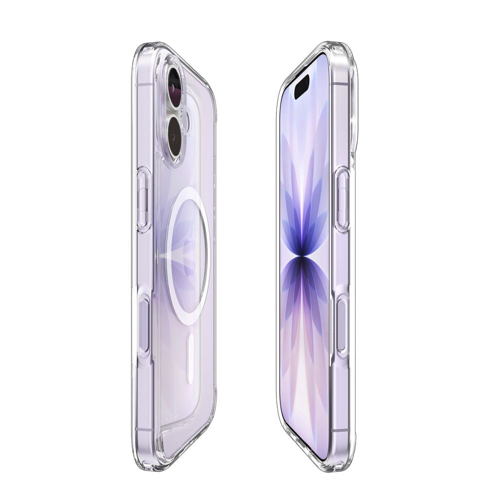 Spigen Ultra Hybrid Mag Magsafe iPhone 17 Clear/White - phone case - alternate view 6 | Mobilrise