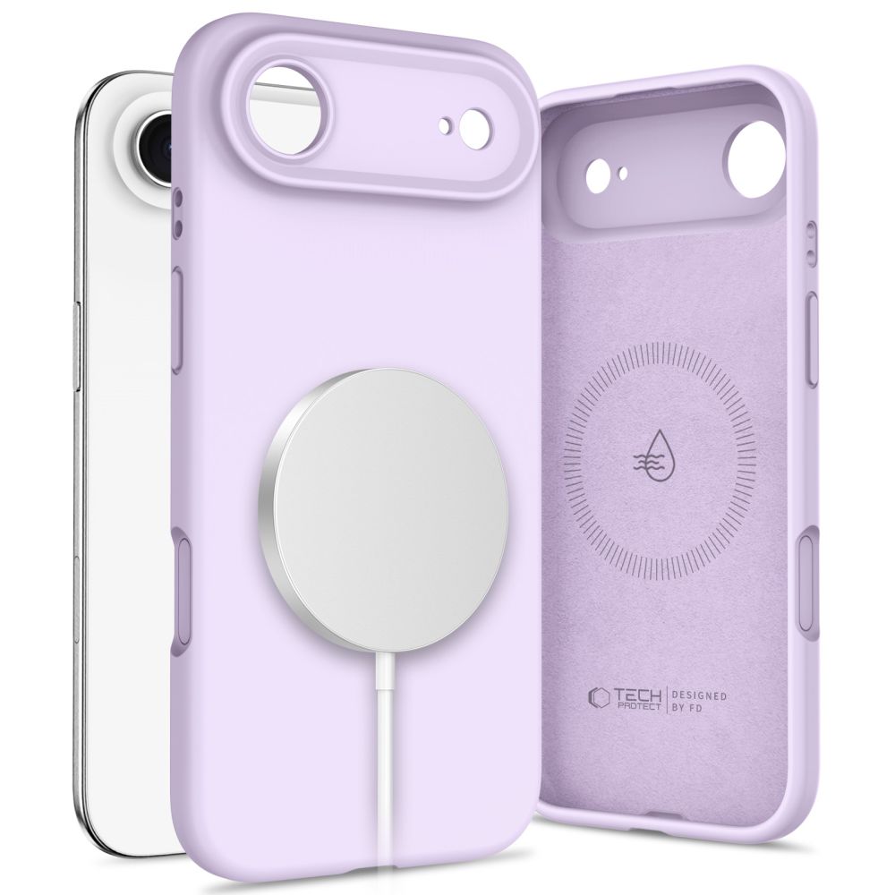 Tech-Protect Silicone MagSafe für iPhone Air – Mauve