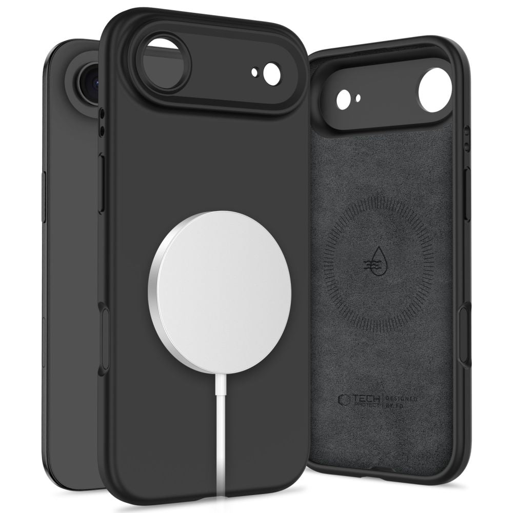 Tech-Protect Silicone MagSafe für iPhone Air – Schwarz