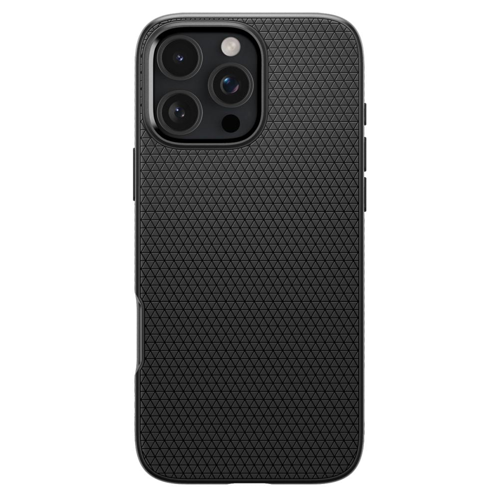 Spigen Liquid Air iPhone 16 Pro Matte Black - phone case - alternate view 2 | Mobilrise