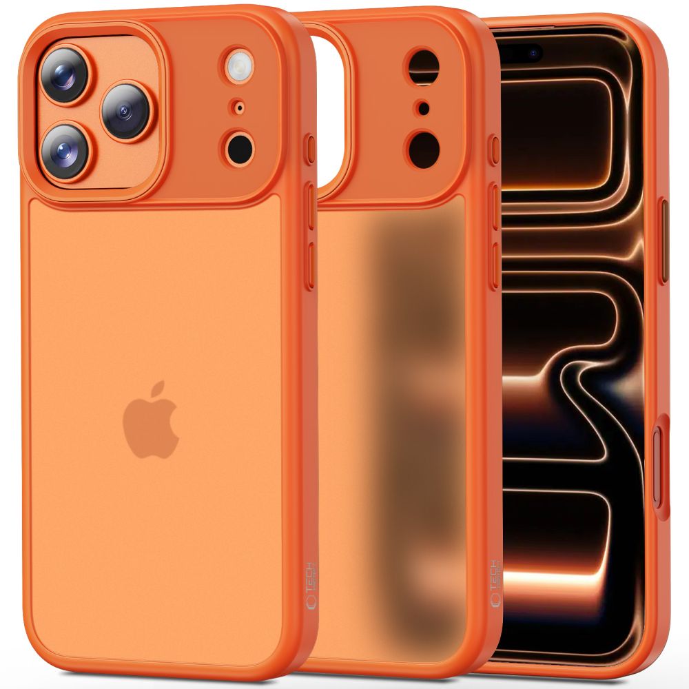 Tech-Protect MagMat für iPhone 17 Pro – Matte Cosmic Orange