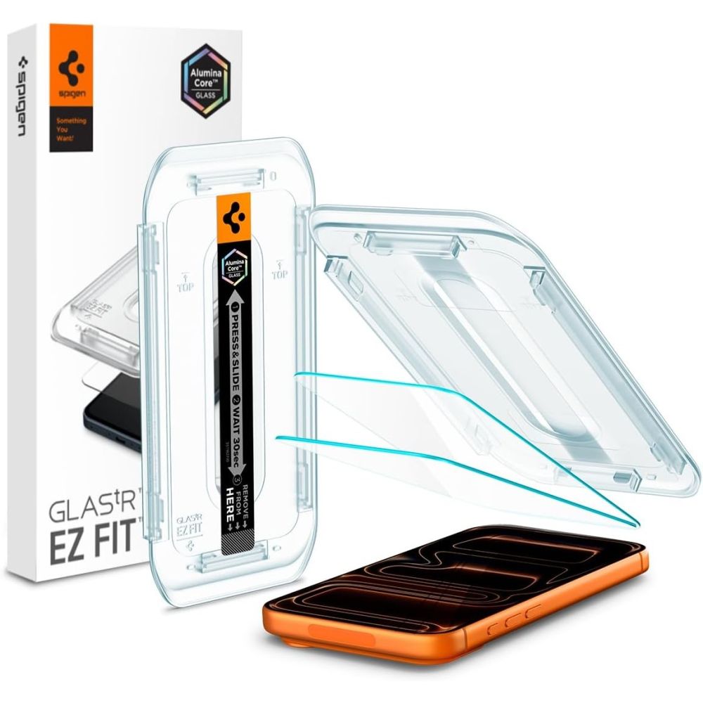 Spigen Glas.Tr 2er-Pack für iPhone 16 Pro Max / 17 Pro Max – Clear