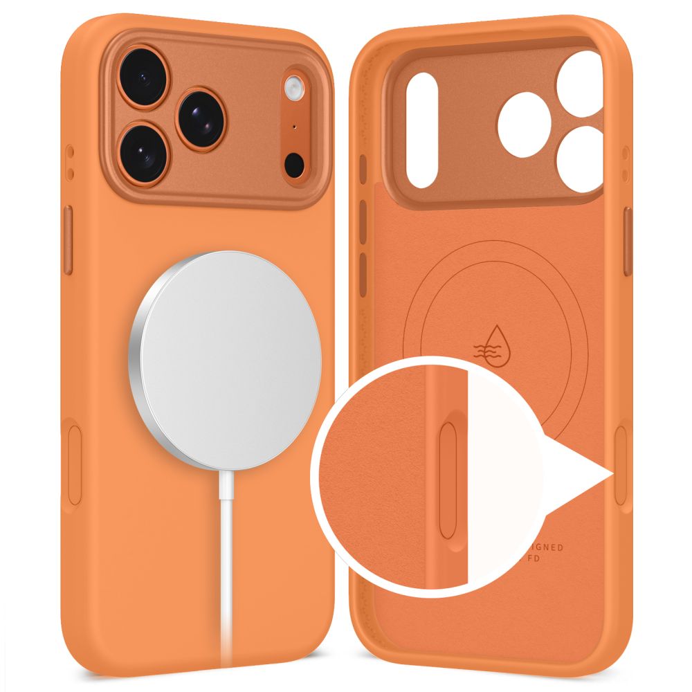 Tech-Protect Uniq Magsafe iPhone 17 Pro Max / 18 Pro Max Cosmic Orange - phone case - alternate view 2 | Mobilrise