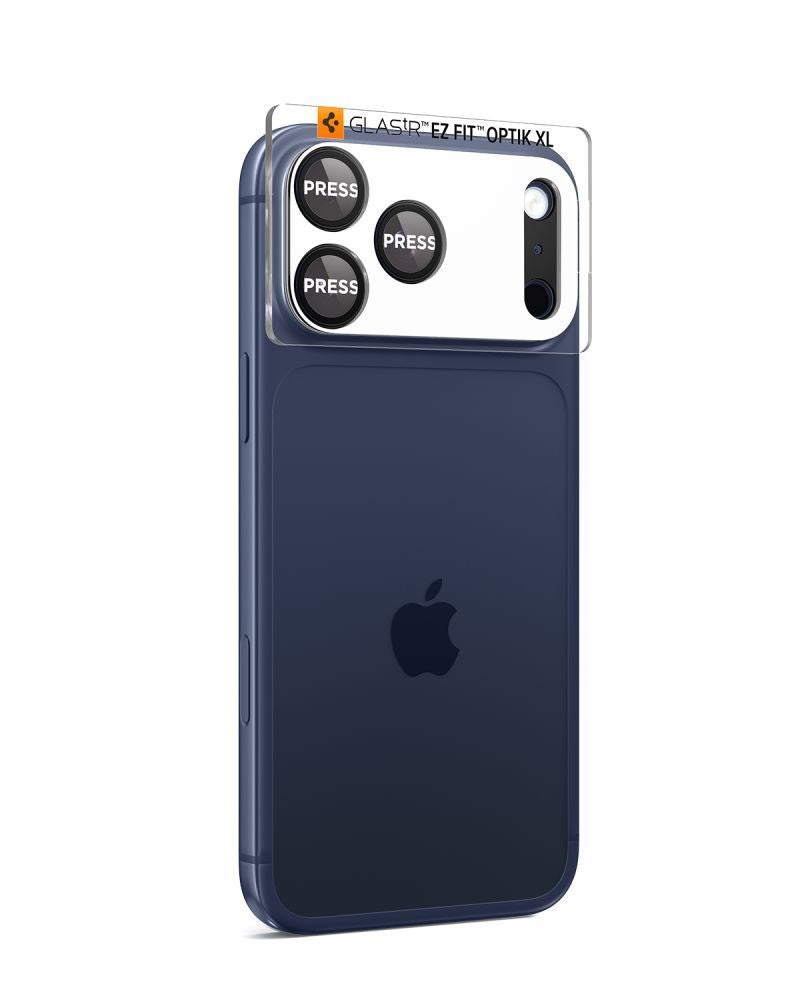 Spigen Optik Pro XL "EZ Fit" Camera Protector iPhone 17 Pro Max Black - alternate view 3 | Mobilrise