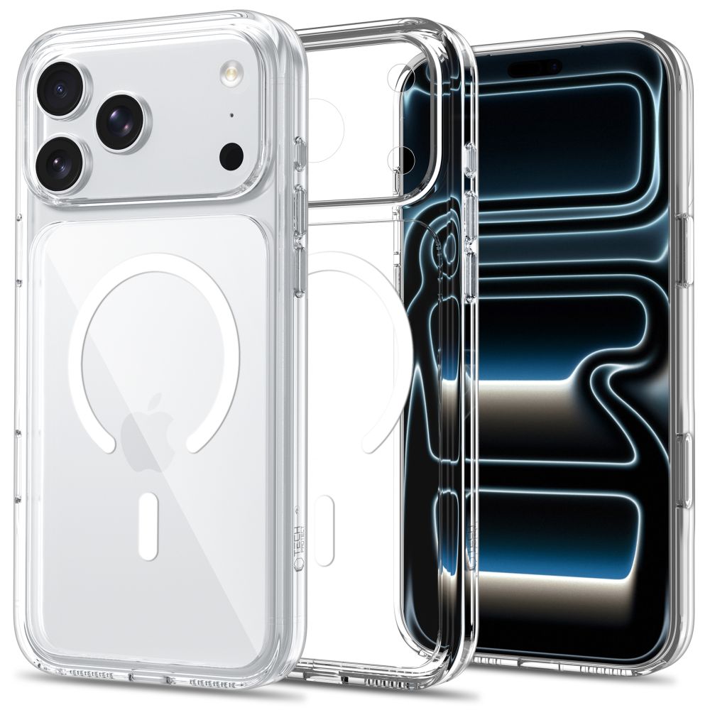 Tech-Protect Flexair Hybrid Cc Magsafe iPhone 17 Pro Max / 18 Pro Max Clear - phone case | Mobilrise