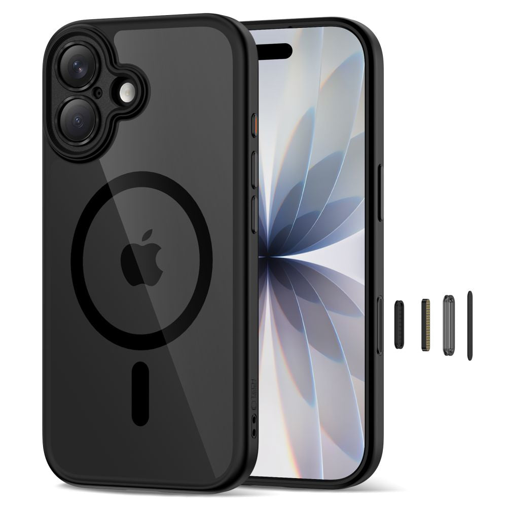 Tech-Protect Magpeak Magsafe Cc iPhone 17 Black/Clear - phone case - alternate view 2 | Mobilrise