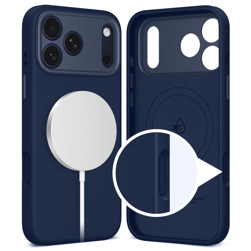 Tech-Protect Uniq Magsafe iPhone 17 Pro Max / 18 Pro Max Deep Blue - phone case - alternate view 2 | Mobilrise