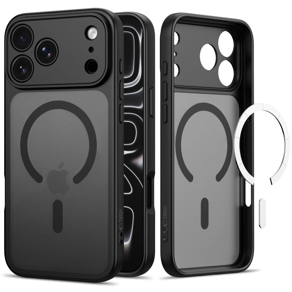 Tech-Protect Basicmag Magsafe iPhone 17 Pro Max / 18 Pro Max Matte Black - phone case - alternate view 3 | Mobilrise