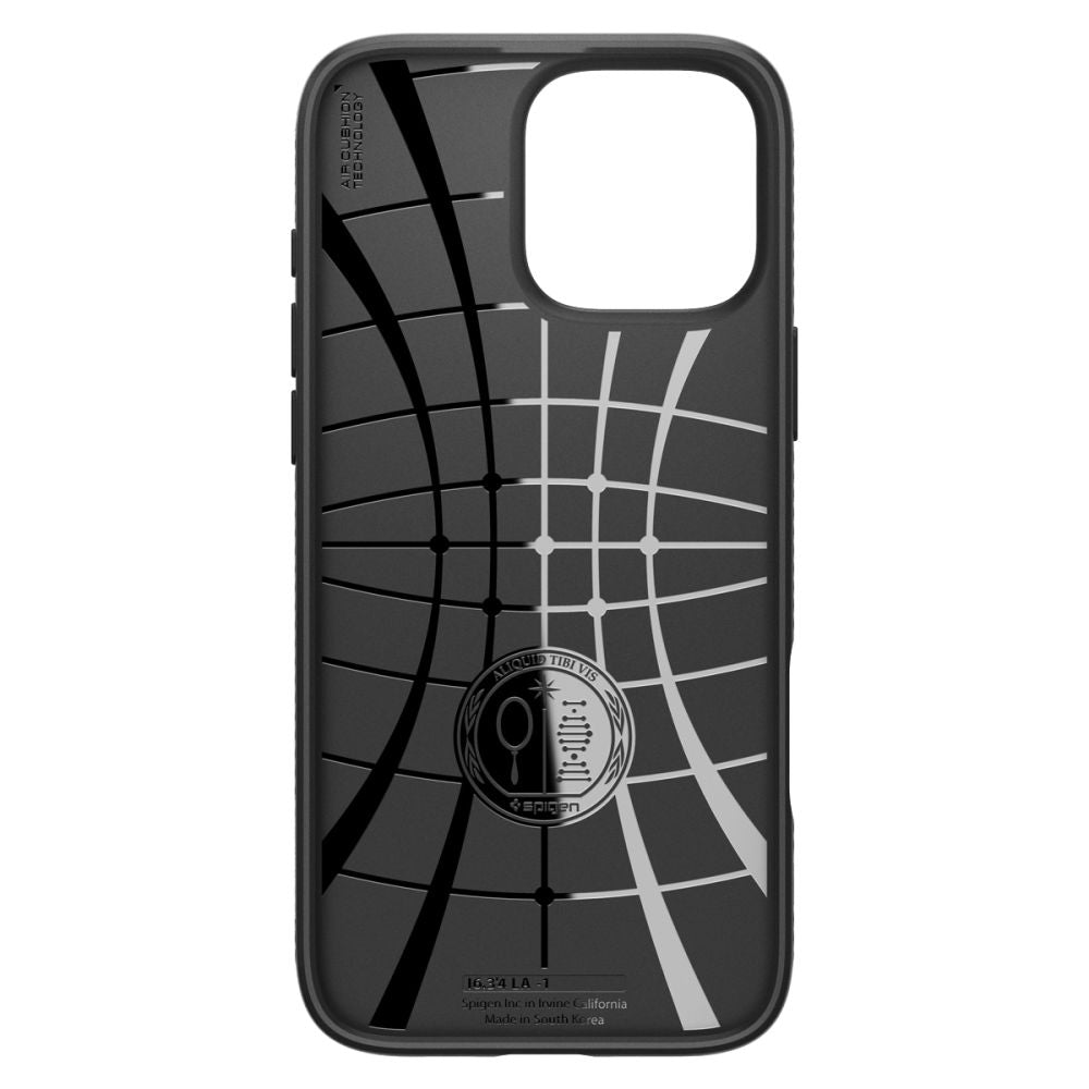 Spigen Liquid Air iPhone 16 Pro Matte Black - phone case - alternate view 3 | Mobilrise