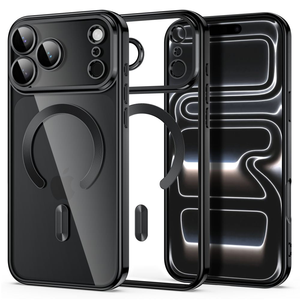 Tech-Protect Magflex Magsafe iPhone 17 Pro Max / 18 Pro Max Shiny Black - phone case | Mobilrise
