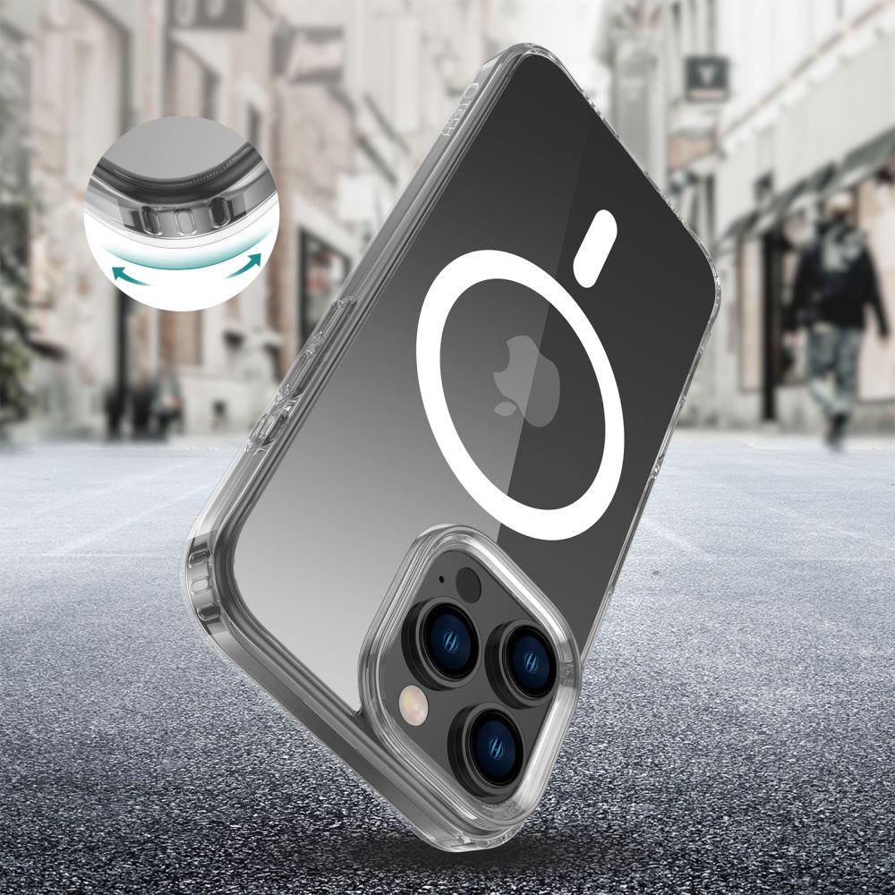 Tech-Protect Flexair Hybrid Magsafe iPhone 16 Pro Max Clear - phone case - alternate view 2 | Mobilrise