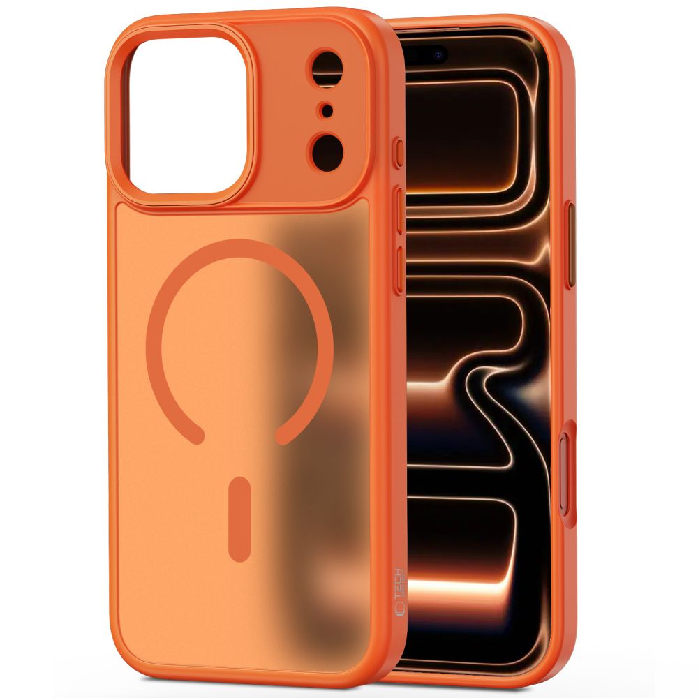 Tech-Protect Magmat Magsafe iPhone 17 Pro Max / 18 Pro Max Matte Cosmic Orange - phone case - alternate view 2 | Mobilrise