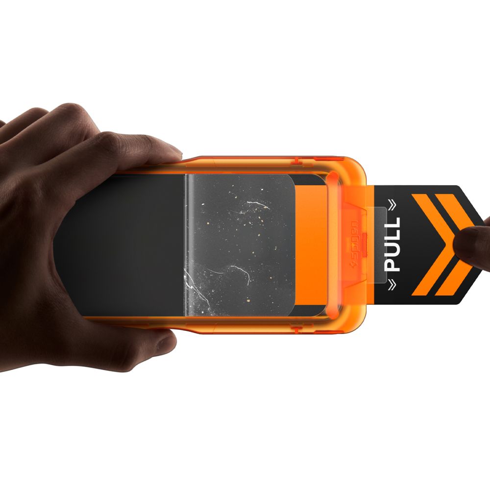 Spigen Glas.tR AlignMaster Slim 3-Pack iPhone 17 Pro Max Clear - tempered glass screen protector - alternate view 3 | Mobilrise