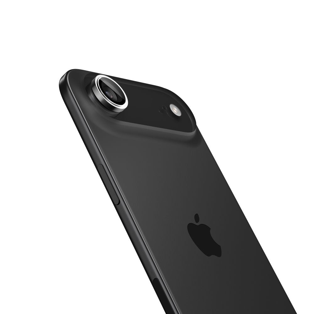 Spigen 2-Pack Glas.tR EZ Fit Optik Pro Tempered Glass Camera Lens Protector for iPhone Air - Silver - alternate view 3 | Mobilrise