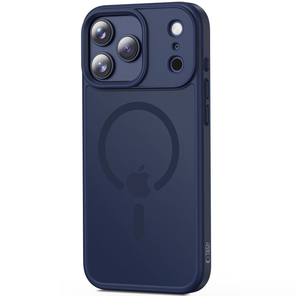 Tech-Protect Magmat Magsafe iPhone 17 Pro / 18 Pro Matte Deep Blue - phone case - alternate view 3 | Mobilrise