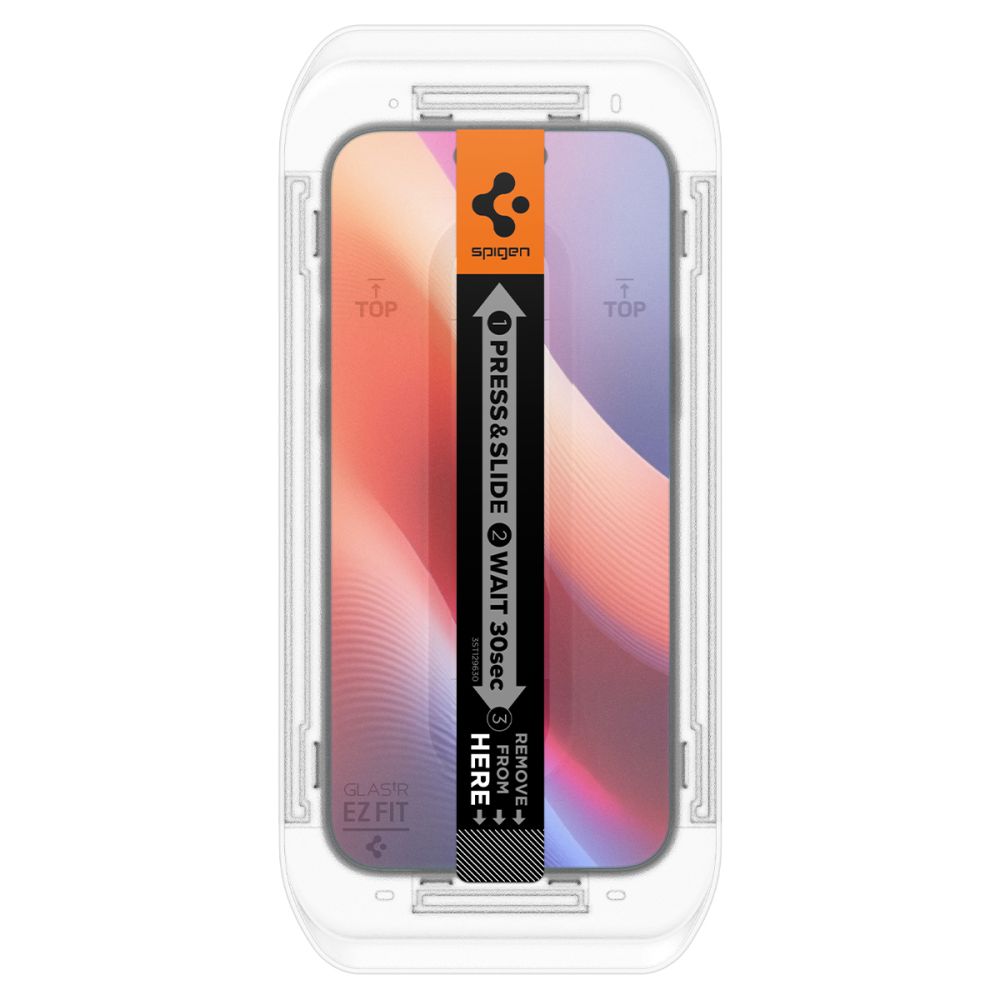 Spigen Glas.Tr 2-Pack iPhone 16 Pro / 17 / 17 Pro Privacy - tempered glass screen protector - alternate view 3 | Mobilrise