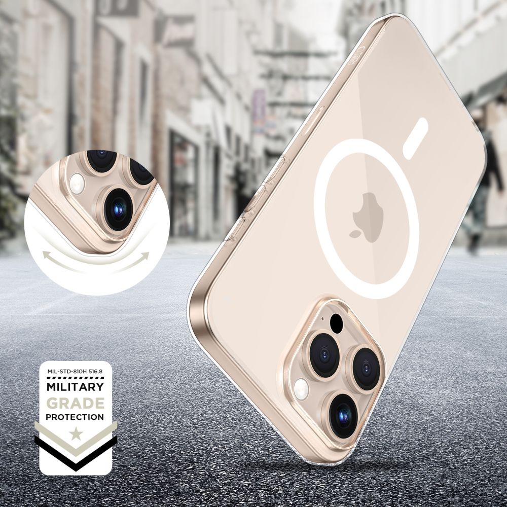 Tech-Protect Flexair Magsafe iPhone 16 Pro Clear - phone case - alternate view 2 | Mobilrise