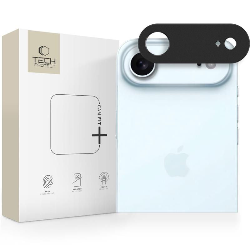 Tech-Protect Camalloy Fit+ für iPhone Air – Schwarz