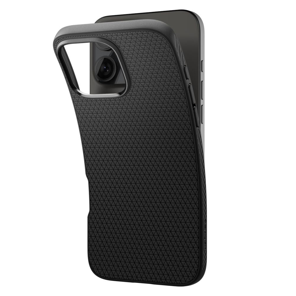 Spigen Liquid Air iPhone 16 Pro Matte Black - phone case - alternate view 5 | Mobilrise