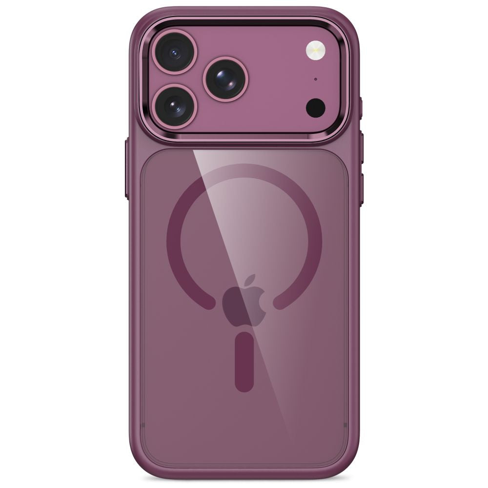 Tech-Protect Magmat Magsafe Cc iPhone 17 Pro / 18 Pro Dark Cherry/Clear - phone case - alternate view 4 | Mobilrise