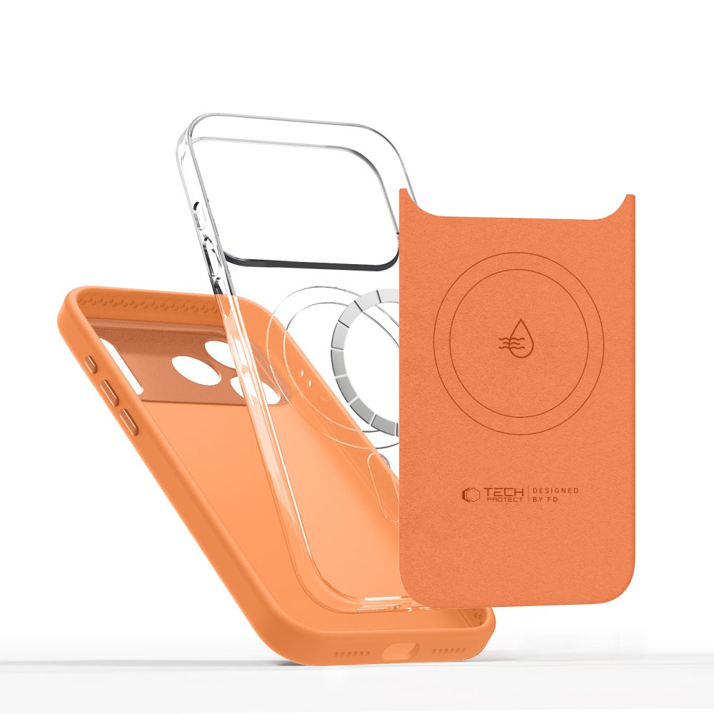 Tech-Protect Uniq Magsafe iPhone 17 Pro Max / 18 Pro Max Cosmic Orange - phone case - alternate view 4 | Mobilrise