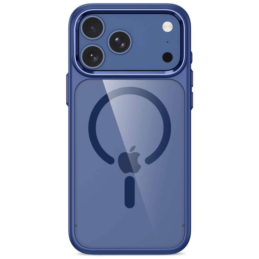 Tech-Protect Magmat Magsafe Cc iPhone 17 Pro / 18 Pro Deep Blue/Clear - phone case - alternate view 4 | Mobilrise